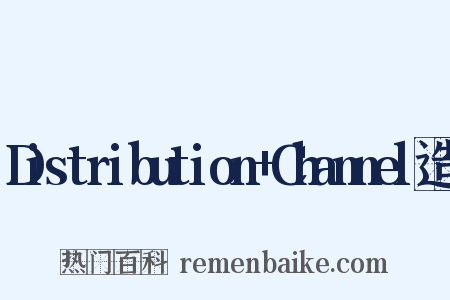 Distribution+Channel造句是什么意思的图片